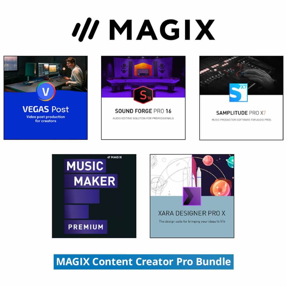 MAGIX Content Creator Pro Bundle 10-User License 1-Year Subscription License