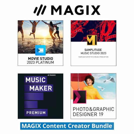 MAGIX Content Creator Bundle 10-User License 1-Year Subscription License
