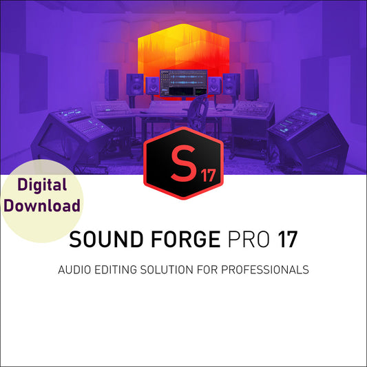 MAGIX Sound Forge Pro 17 (Download)