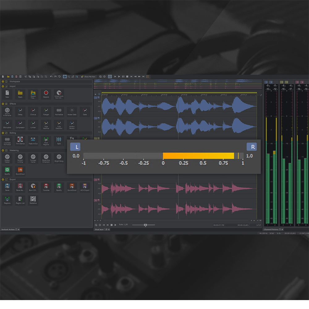 MAGIX Sound Forge Audio Studio 17 (Download)