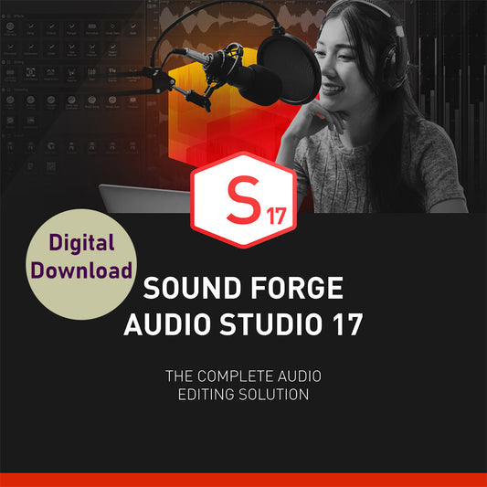 MAGIX Sound Forge Audio Studio 17 (Download)