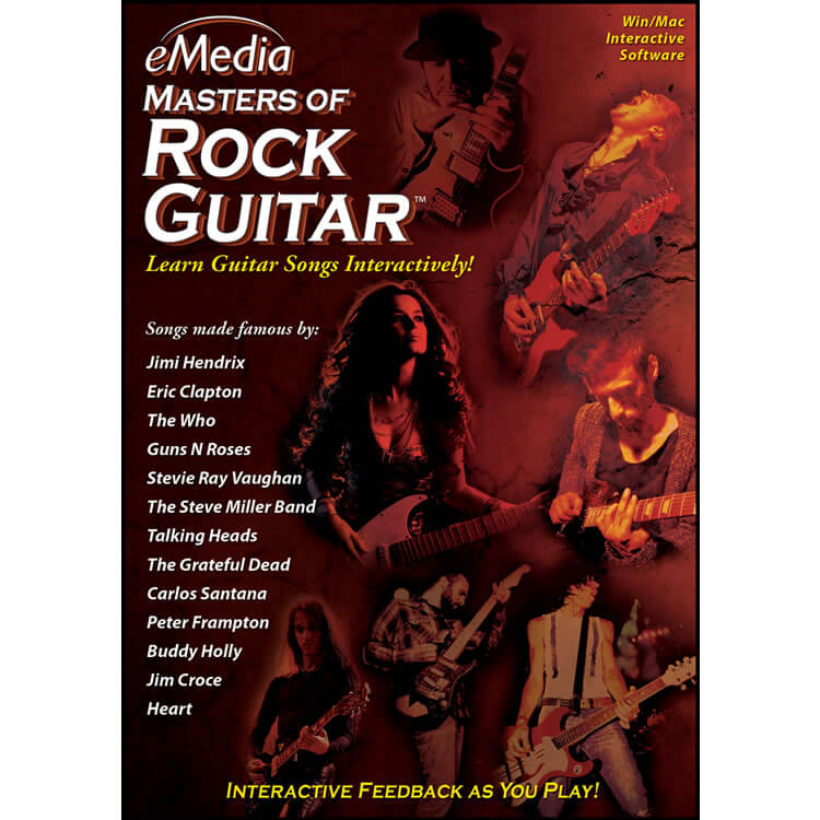 eMedia Masters of Rock Guitar (Win Download)
