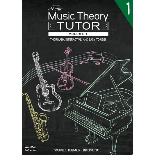 eMedia Music Theory Tutor Volume 1 (Win Download)