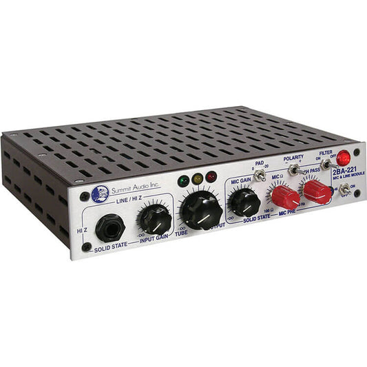 Summit Audio Mic and Line Preamp (2BA-221)