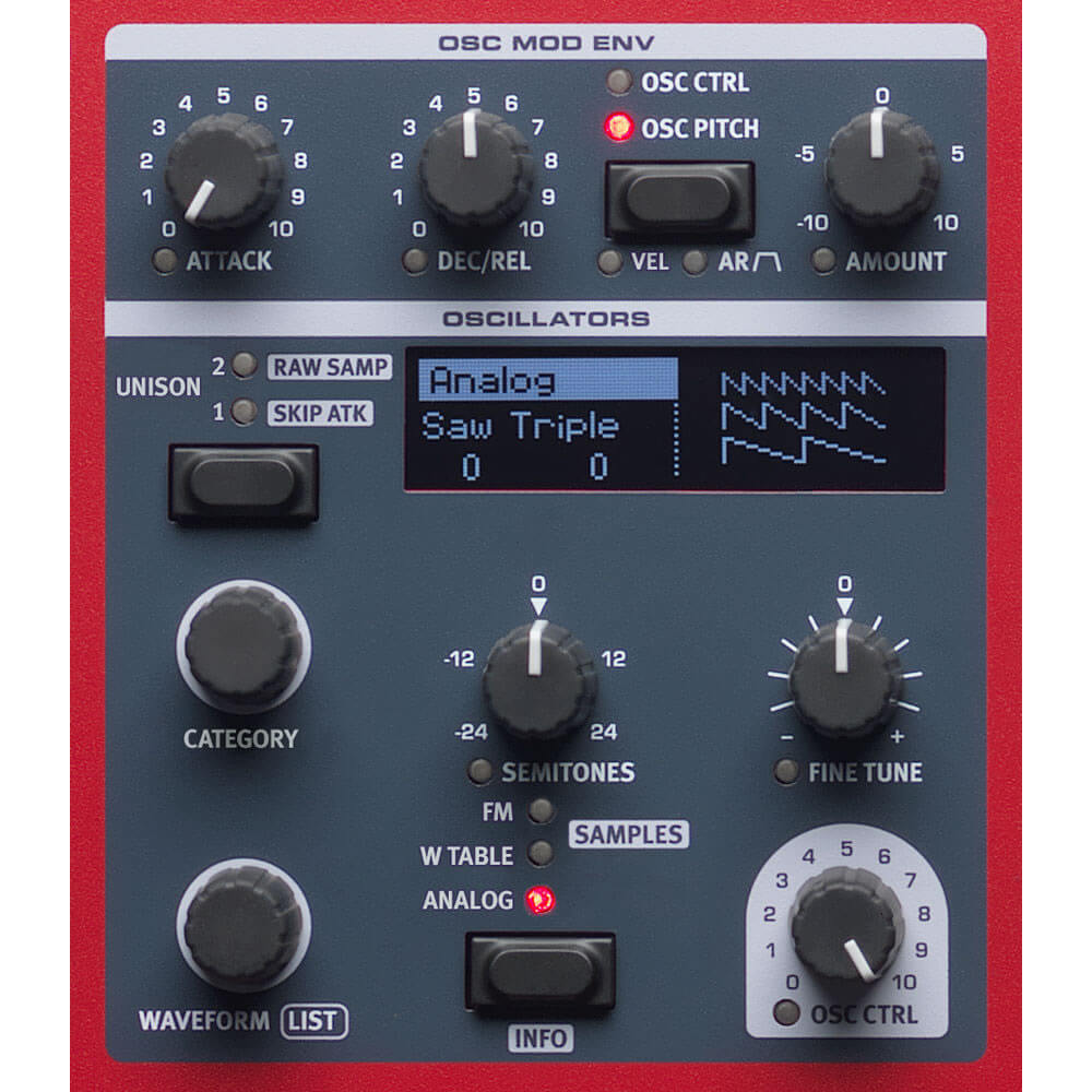 Nord Wave 2 61-Key Wavetable and FM Synthesizer AMS-NWAVE2