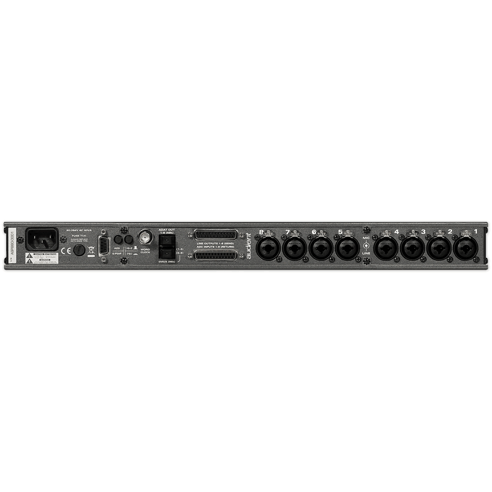 Audient ASP880 8-Channel Class-A Microphone Preamplifier and ADC