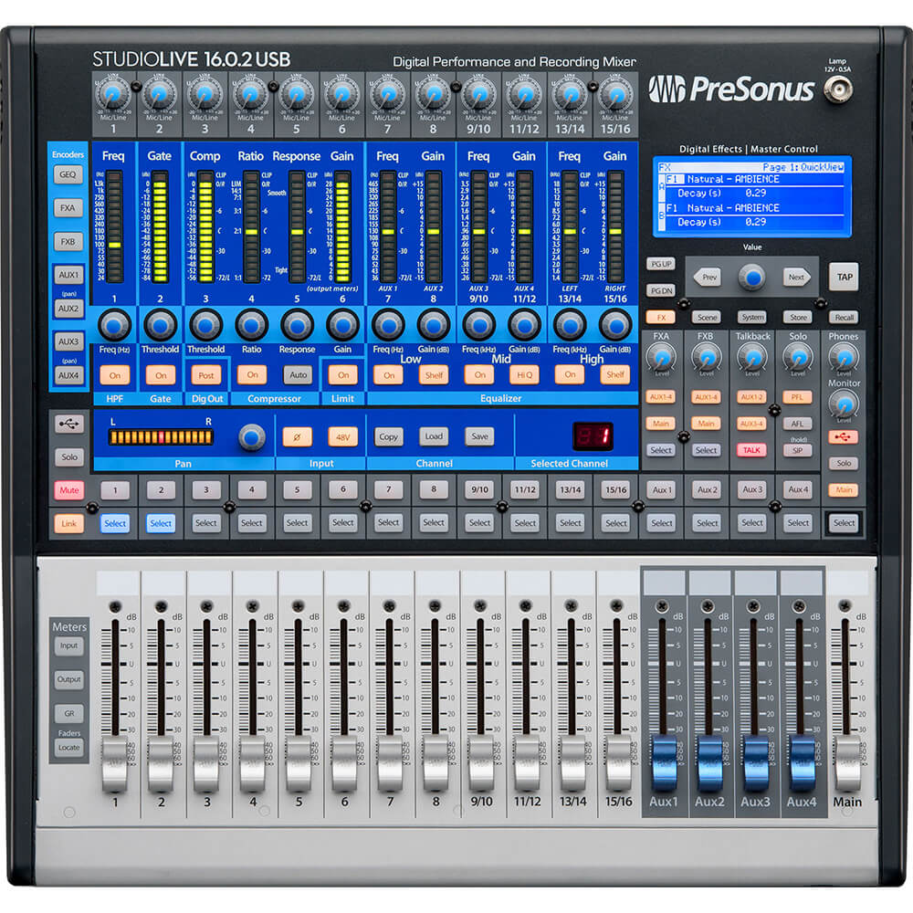 Presonus Studiolive 16.0.2 16-Channel Digital Mixer