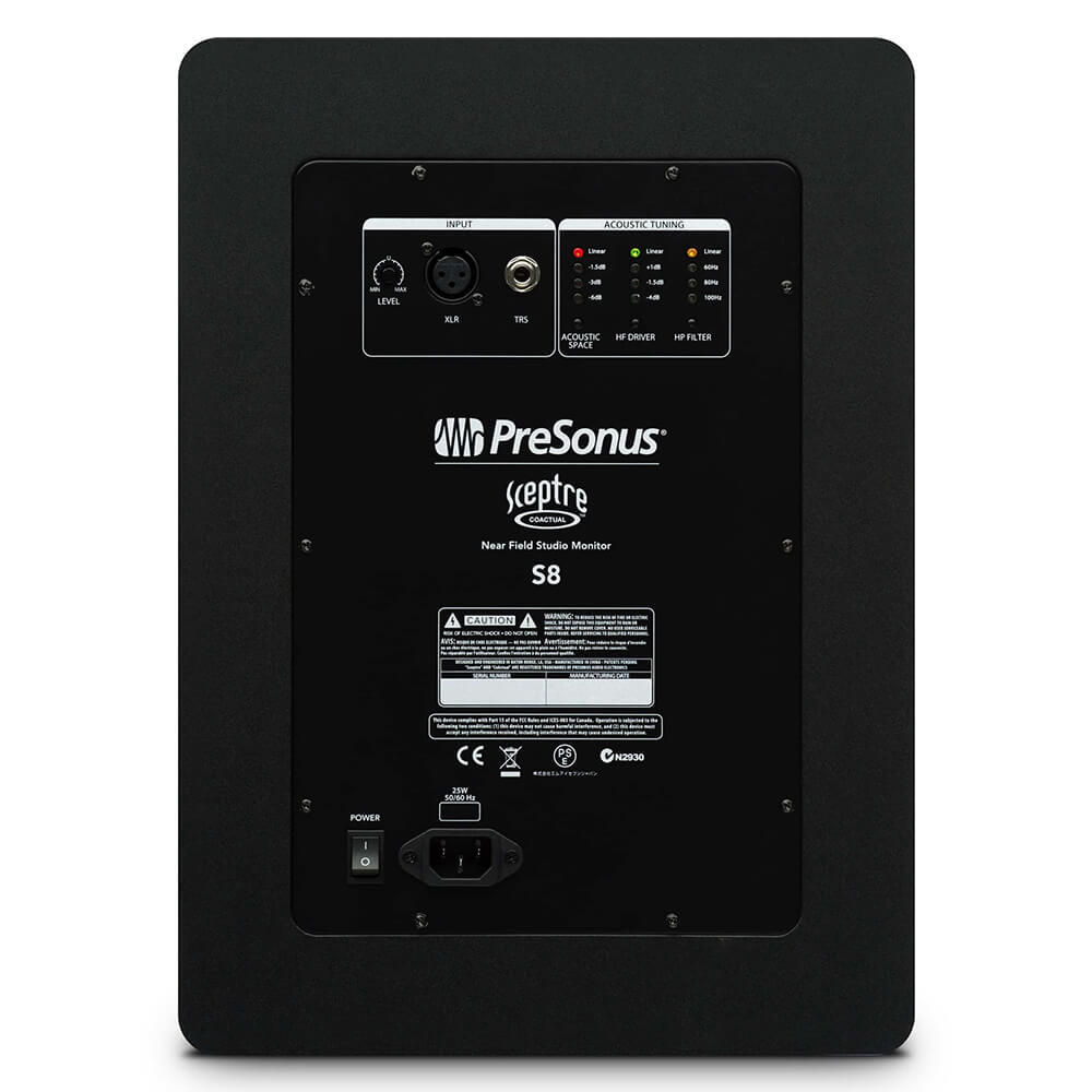Presonus Sceptre S8 2-Way 8" Coaxial Studio Monitor (Single)
