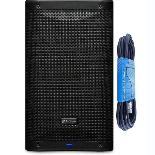 Presonus Air10 2-Way 10-Inch 1200W Active Loudspeaker with 1 x 20-Ft XLR Cable