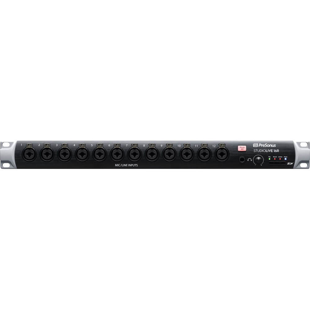 Presonus Studiolive 16R 18-Input 16-Channel Series III Stage Box and Rack Mixer SL16R