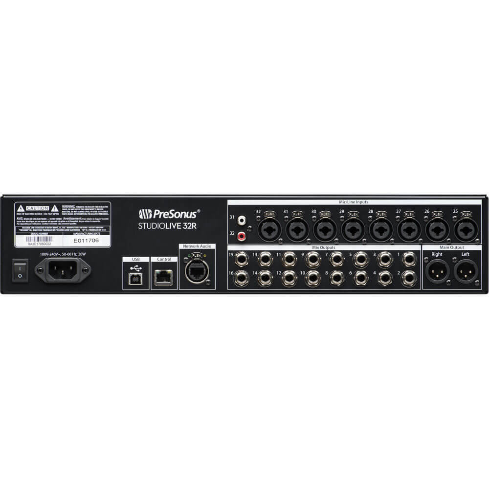 Presonus Studiolive 32R 34-Input 32-Channel Series III Stage Box and Rack Mixer SL32R