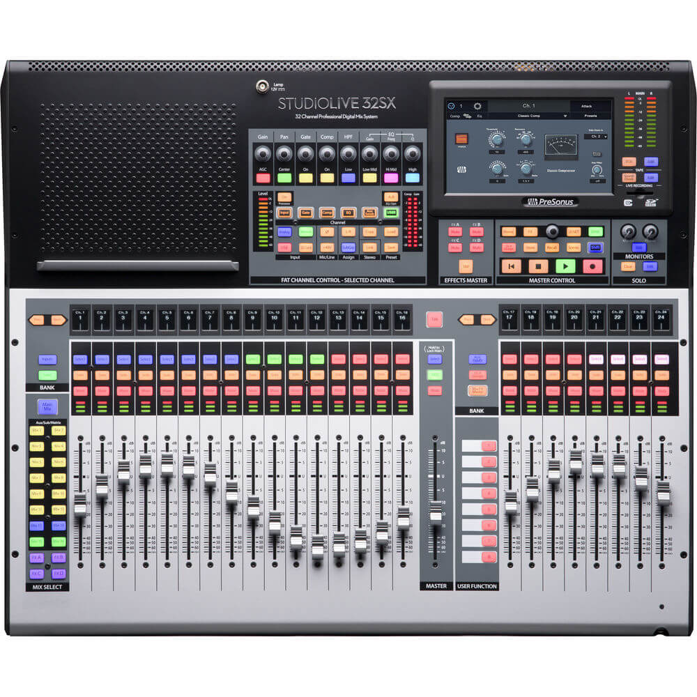 Presonus StudioLive 32SX 32-Channel Series III Digital Mixer with USB Audio Interface