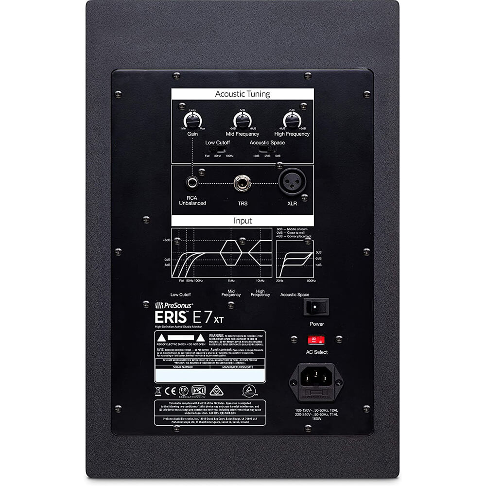 PreSonus Eris E7 XT 2-Way 7-Inch Powered Studio Monitor
