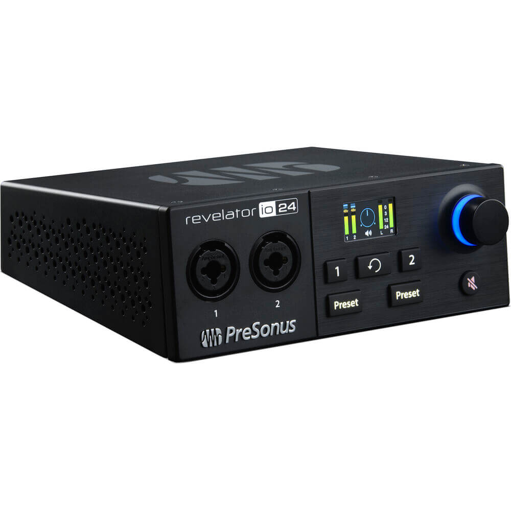 PreSonus Revelator io24 Desktop 2x4 USB Type-C Audio MIDI Interface