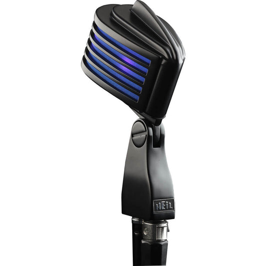 Heil Sound The Fin Dynamic Microphone Black Body Blue LED