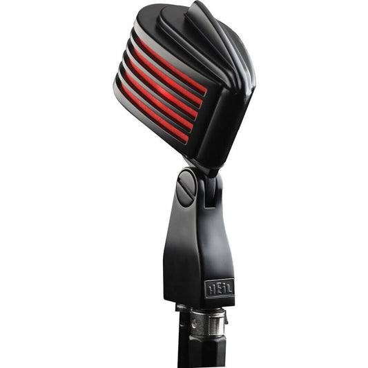 Heil Sound The Fin Dynamic Microphone Black Body Red LED