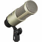 Heil Sound PR40 Dynamic Cardioid Studio Microphone Nickel Bundle with Adjustable Boom Arm & XLR Cable