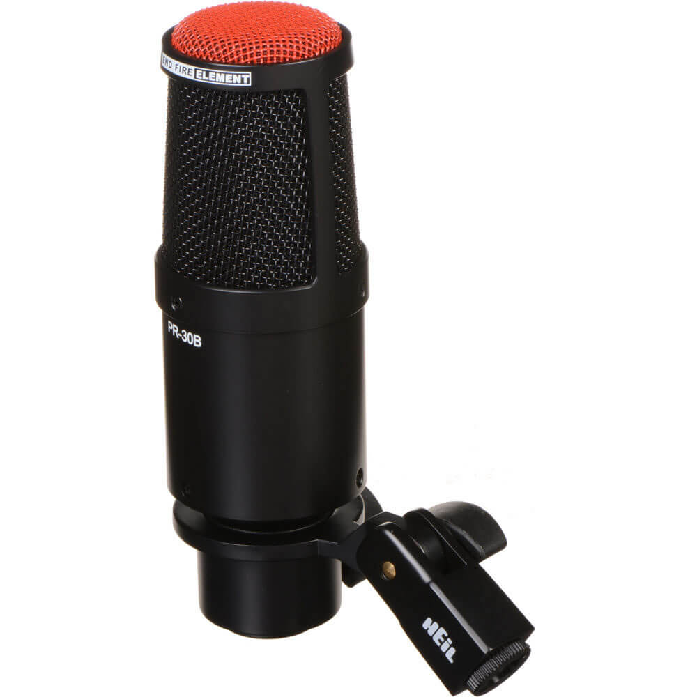 Heil Sound PR30B Dynamic Supercardioid Studio Microphone Black