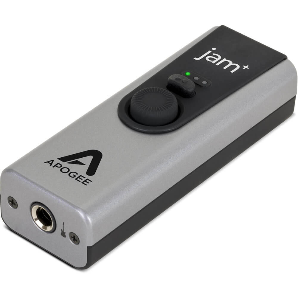 Apogee Jam Plus USB Instrument Input With Headphone Output For iOS, Mac and PC