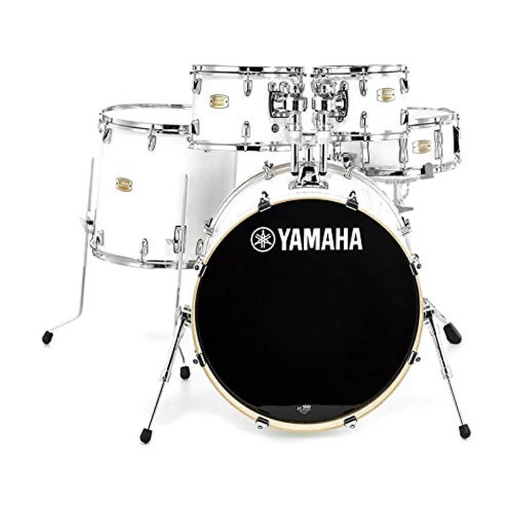 Yamaha Stage Custom Birch 5-Piece Shell Pack Pure White SBP0F50PW