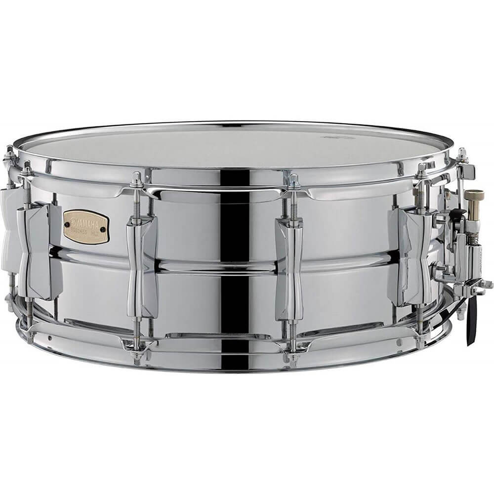Yamaha Stage Custom Steel Snare Drum SSS-1455 Bundled with FREE
