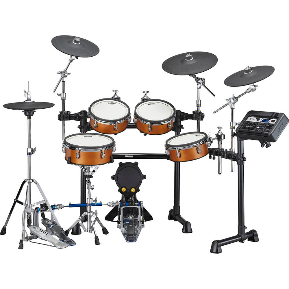 Yamaha DTX8K-X RW Electronic Drum Kit with TCS Pads Real Wood