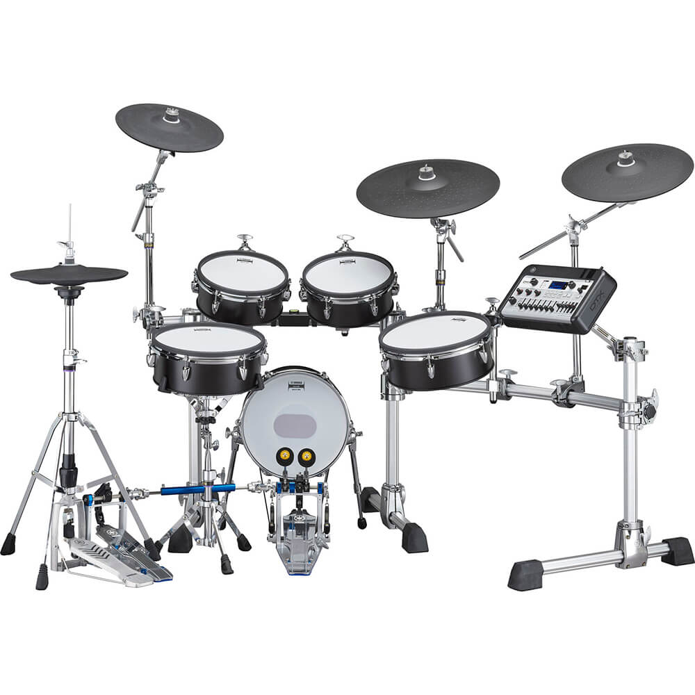 Yamaha DTX10K-M BF Electronic Drum Kit with Mesh Pads Black Forest