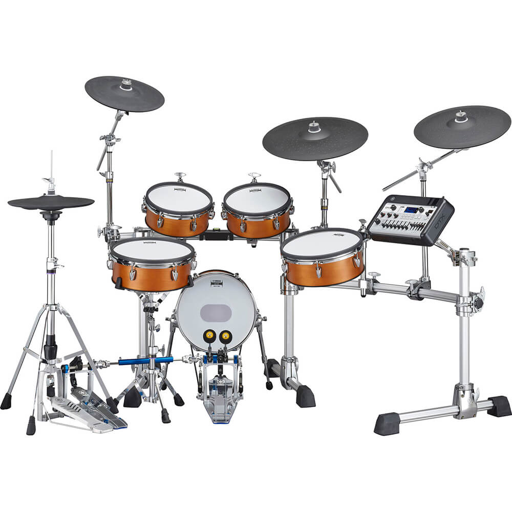 Yamaha DTX10K-M RW Electronic Drum Kit with Mesh Pads Real Wood