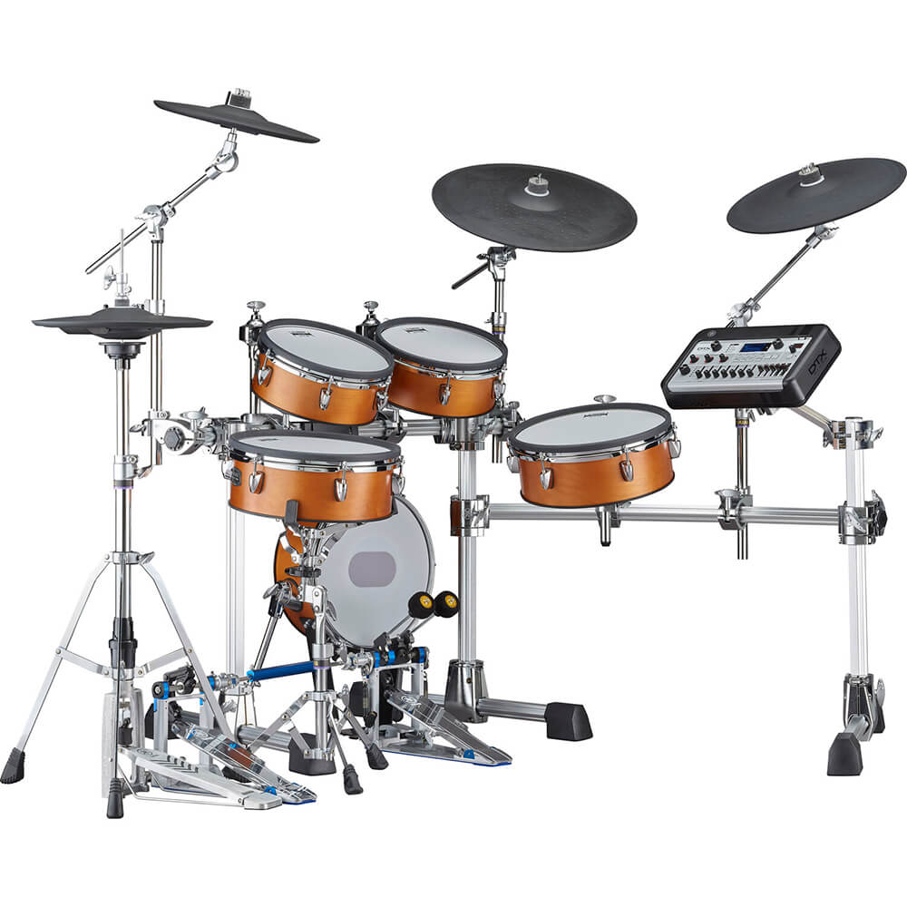 Yamaha DTX10K-M RW Electronic Drum Kit with Mesh Pads Real Wood