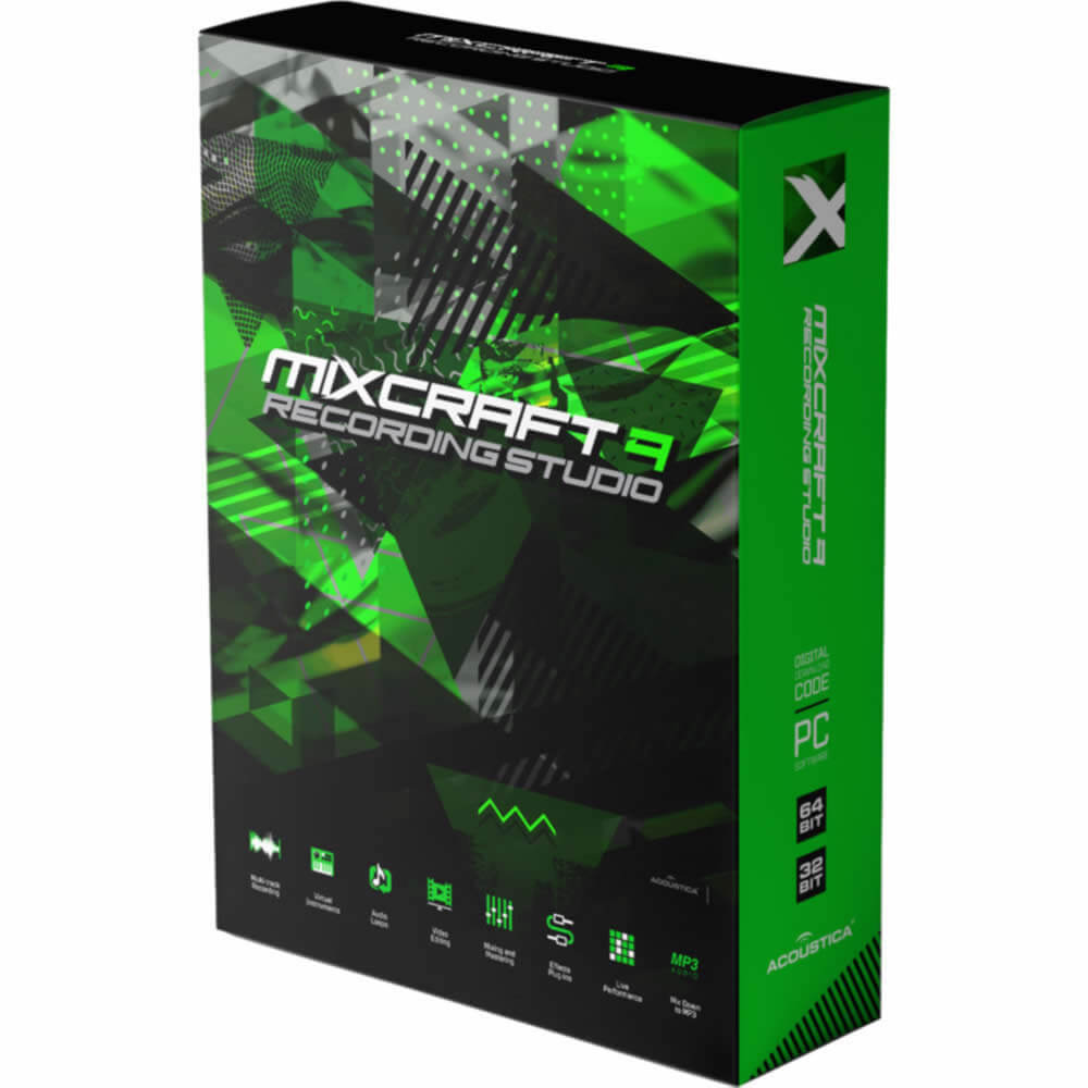Acoustica Mixcraft 9 Academic for Windows (Download)