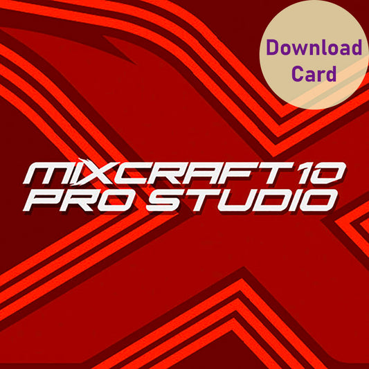 Acoustica Mixcraft 10 Pro Studio for Windows (Download Card)