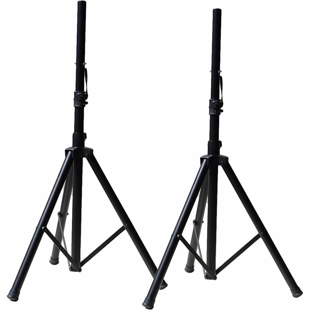 Height Adjustable Tripod Speaker Stands (Pair)