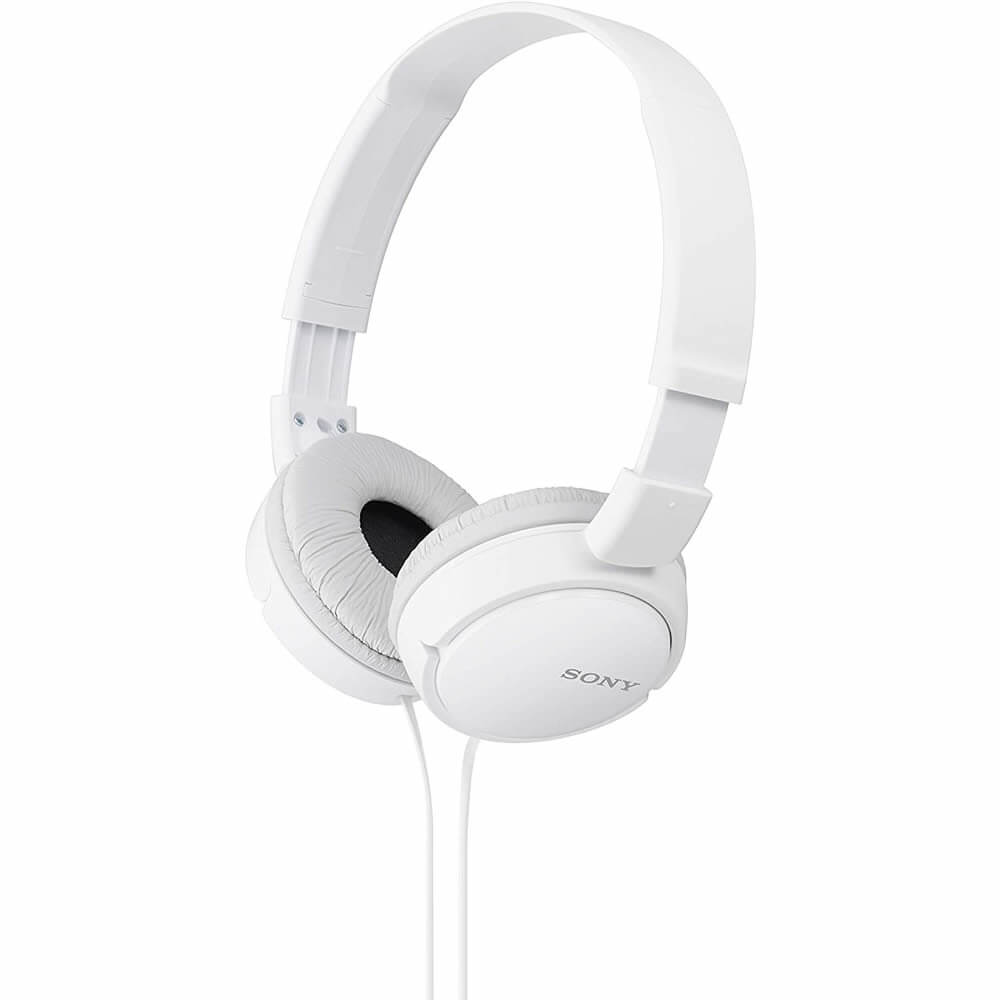 On-Ear Stereo Headphones (White)