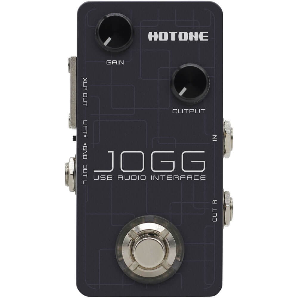 Hotone Jogg USB Audio Interface Guitar Pedal