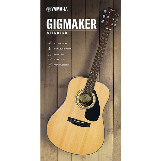 Yamaha GigMaker Standard Acoustic Guitar Package (Natural)