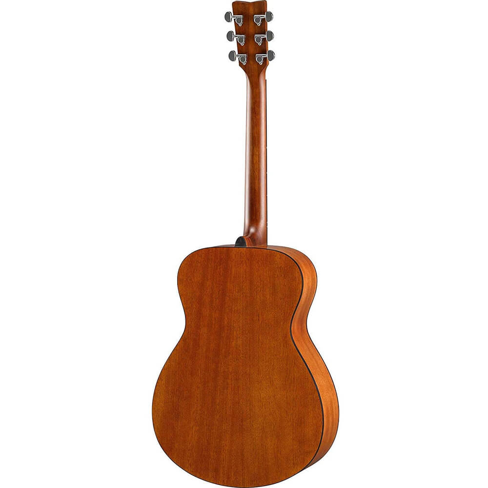 Yamaha FS800 Small Body Acoustic Folk Guitar Natural Bundle with Padded, 6-Pocket Guitar GigBag