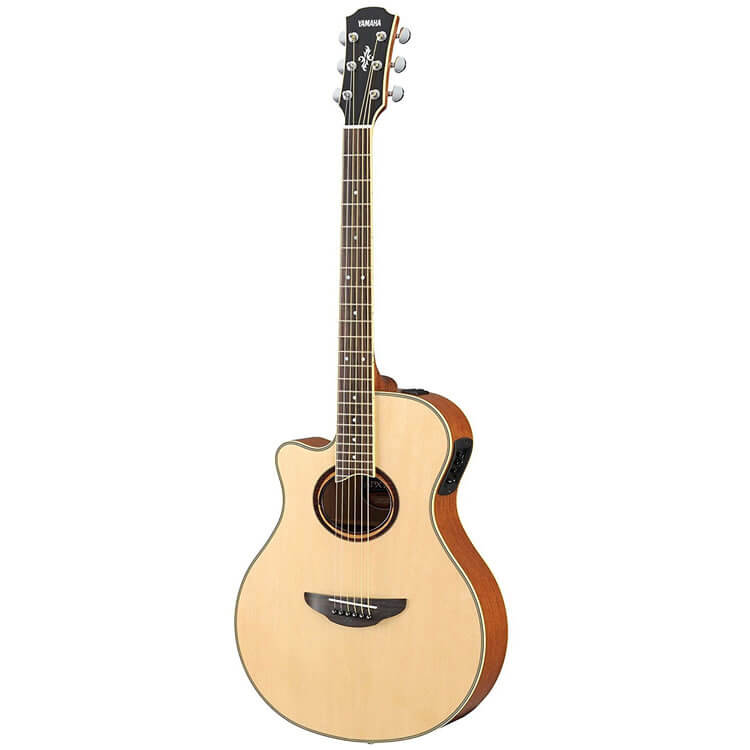 Yamaha APX700IIL Left-Handed Acoustic-Electric Guitar with Gig Bag, Guitar Stand, Tuner, Strap and Guitar Picks