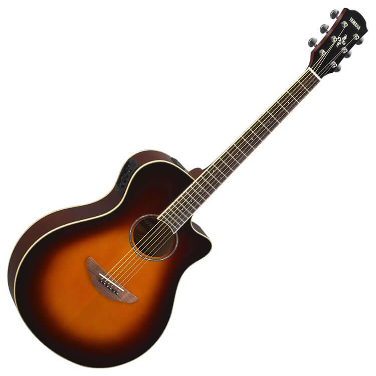 Yamaha APX600 Thinline Cutaway Acoustic Electric Guitar (Old Violin Sunburst)