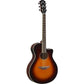 Yamaha APX600 OVS Thinline Cutaway Acoustic Electric Guitar (Old Violin Sunburst) with FREE Padded, 6-Pocket Guitar GigBag