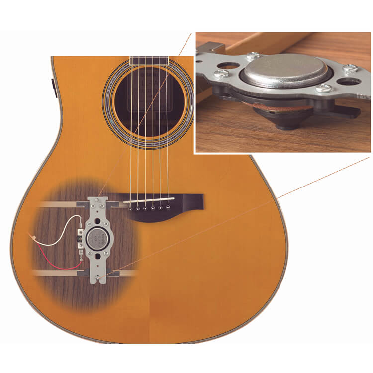 Yamaha FS-TA VT TransAcoustic Concert Acoustic-Electric Guitar Vintage Tint