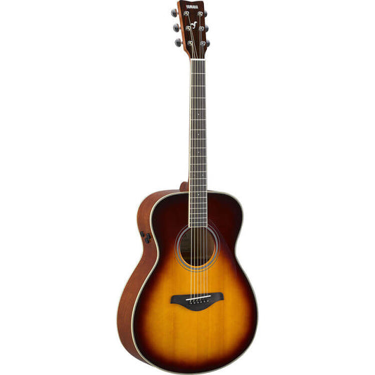 Yamaha FS-TA BS TransAcoustic Concert Acoustic-Electric Guitar Brown Sunburst