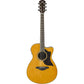 Yamaha A-Series AC1R VN Cutaway Concert Acoustic-Electric Guitar Vintage Natural