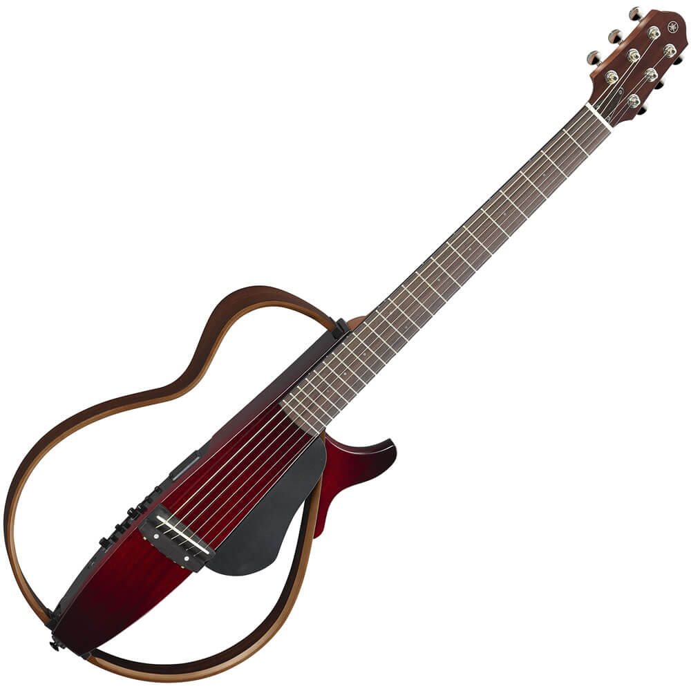 Yamaha SLG200S Steel String Silent Guitar (Crimson Red Burst)