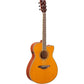 Yamaha FSC-TA TransAcoustic Concert Cutaway Acoustic-Electric Guitar Vintage Tint