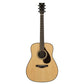 Yamaha FG9 R NT Ultra-Premium Dreadnought Style Acoustic Folk Guitar with Hardshell Case - Natural with Indian Rosewood Back & Sides