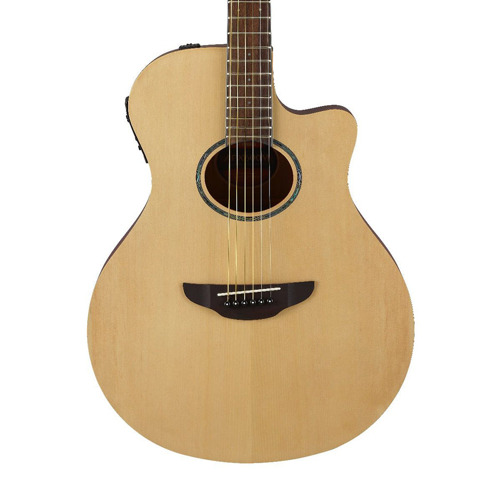 Yamaha APX600M Thinline Cutaway Acoustic Electric Guitar (Natural Satin)