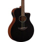 Yamaha APX600M Thinline Cutaway Acoustic Electric Guitar (Smoky Black)