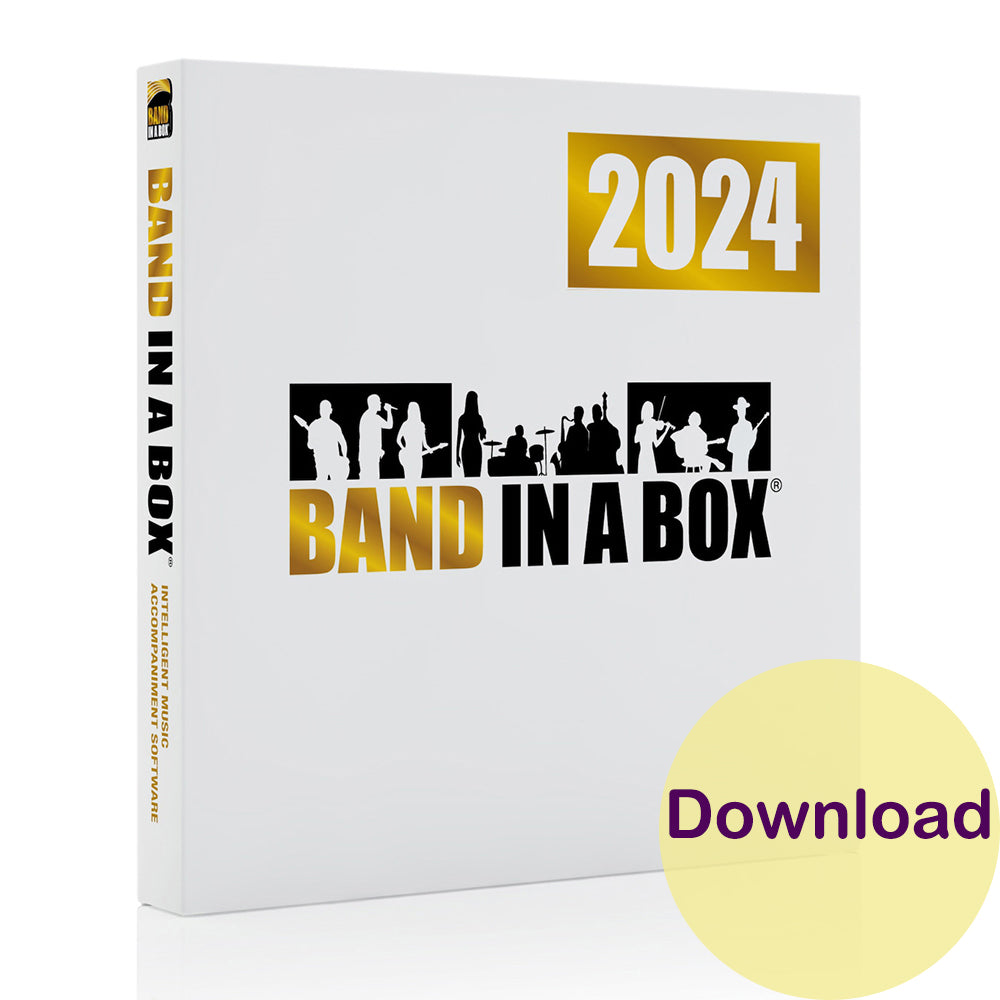 Band-in-a-Box 2024 Pro Windows (Download)