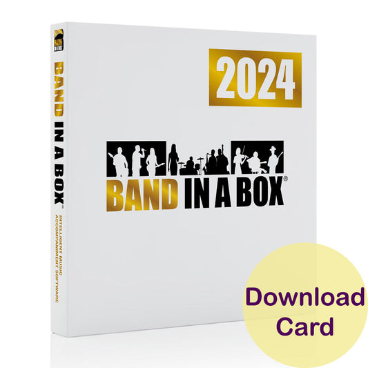 Band-in-a-Box 2024 Pro Windows (Download Card)