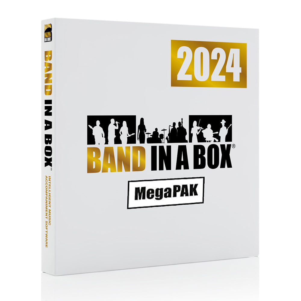 Band-in-a-Box 2024 MEGAPAK Windows